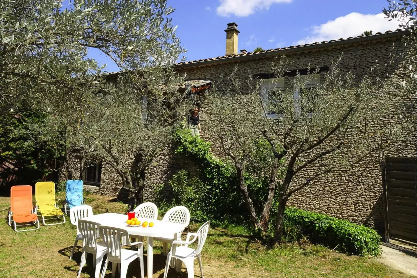 Ferienhaus in Vaison-la-Romaine / L'Olivier-View summer