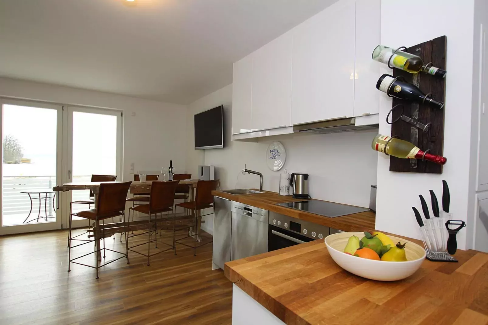Fewo Seeblick 95 qm-Cuisine