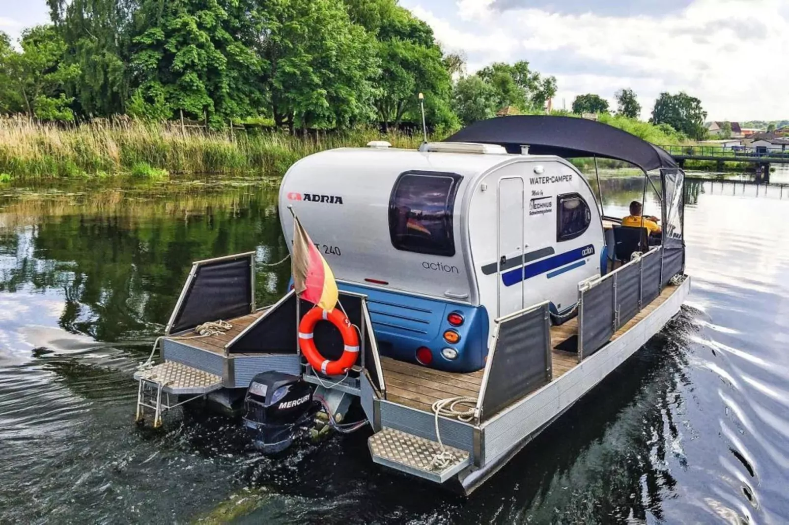 Watercamper deluxe-Areas summer 1km