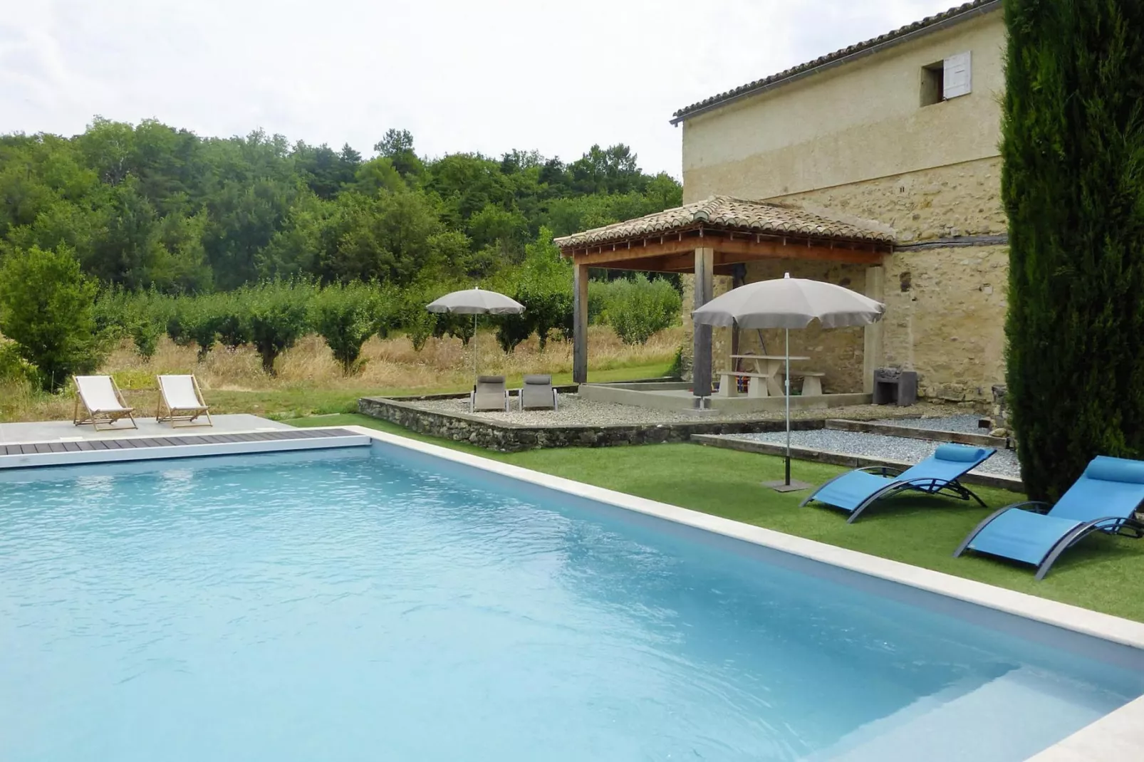 Ferienwohnung in Malaucène / Prune-Pool