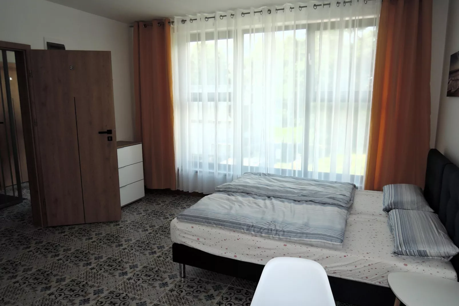Apartament na 1 piętrze-Bedroom