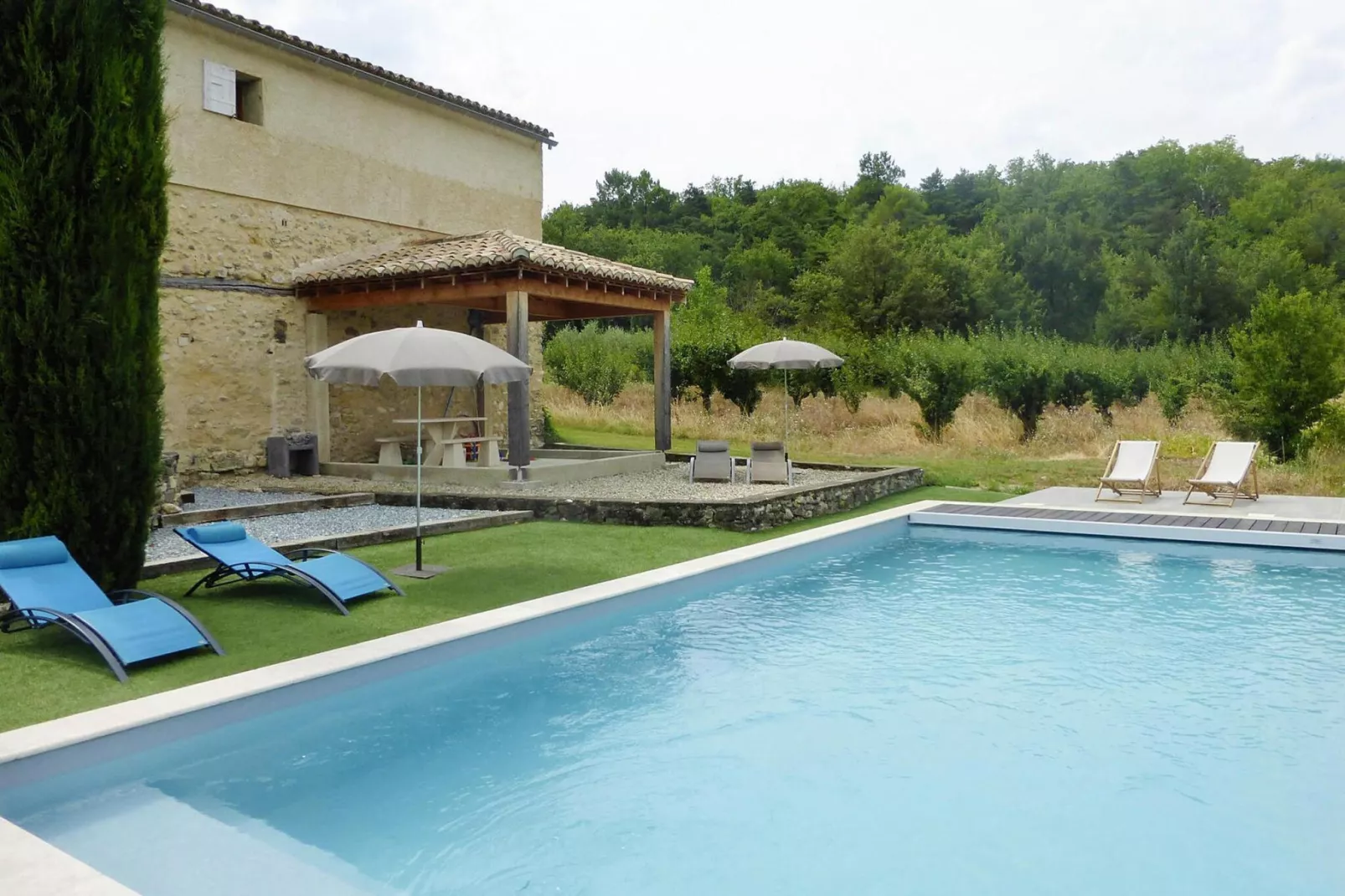 Ferienwohnung in Malaucène / Prune-Pool