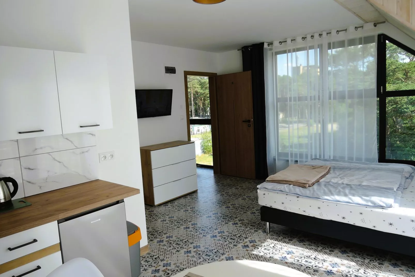 Apartament na 2 piętrze-Bedroom