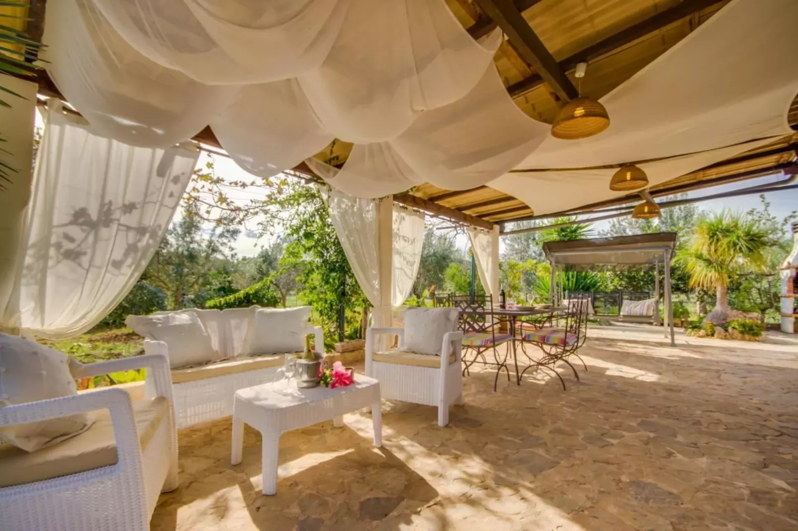 Sa Figuera Blanca-Terrasse
