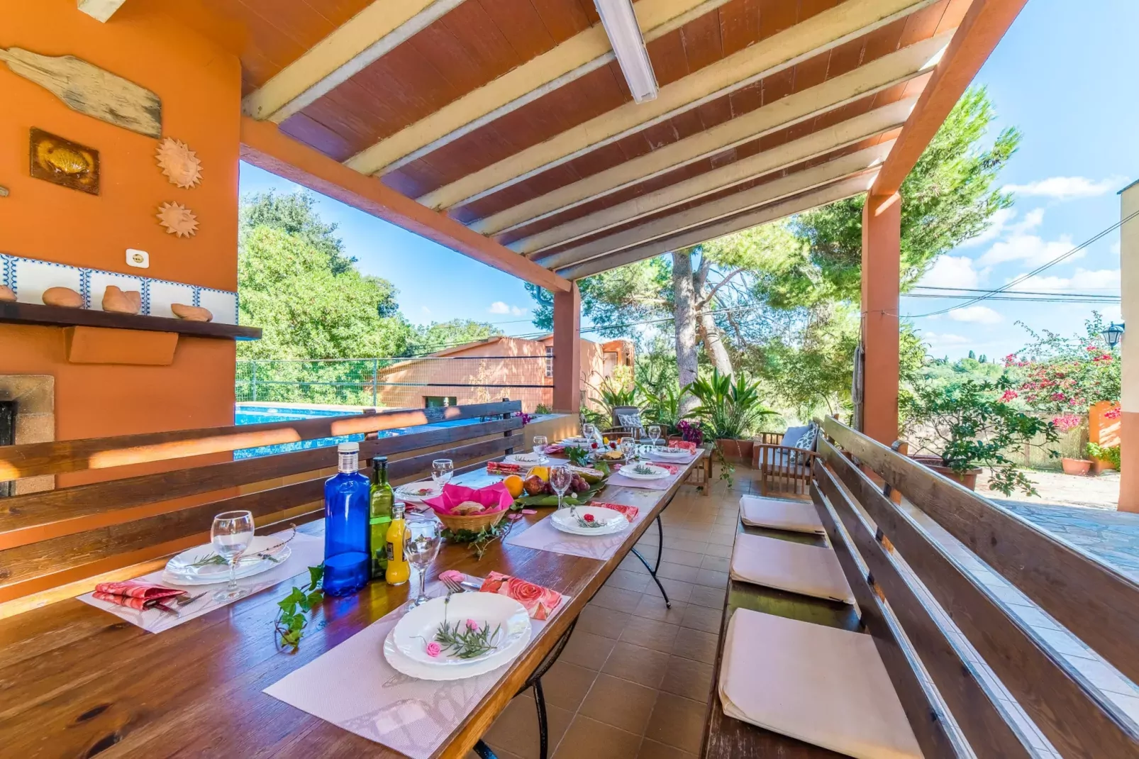 Es Puig Madona-Terrasse