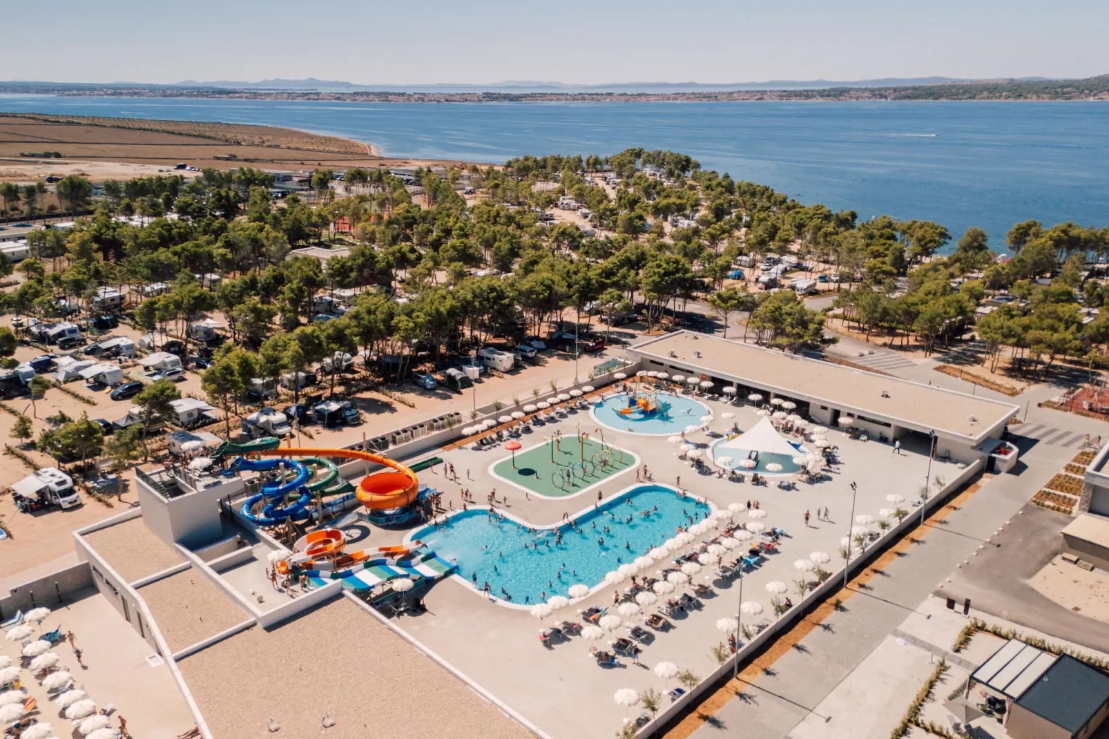 AMINESS AVALONA Camping Resort Povljana Insel Pag LUXURY Holiday Home WITH POOL-Pool