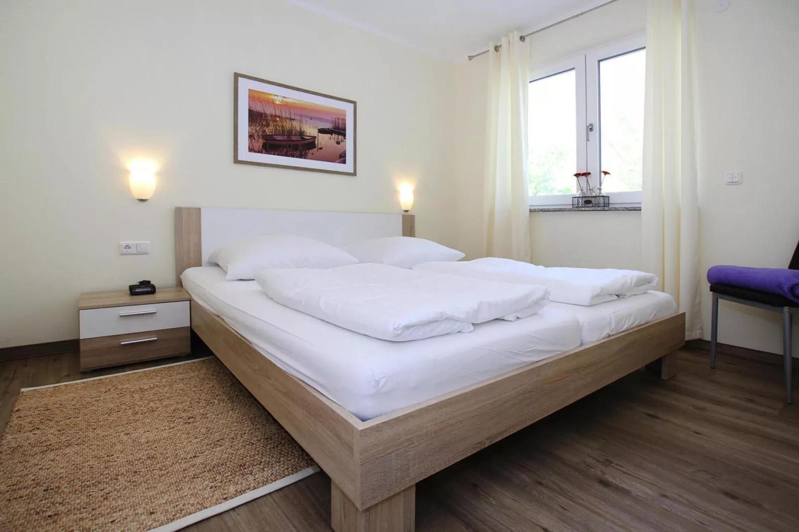 Appartement Hafenflair / Haus 1 EG-Wohnung 1 1-2 Pers-Bedroom