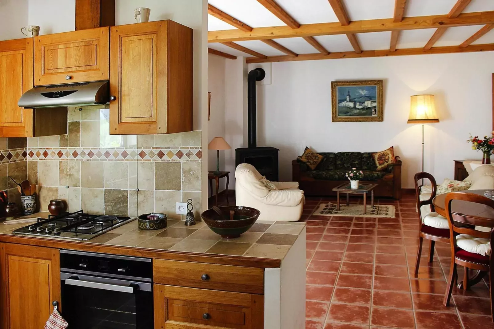 Doppelhaushälfte in Revest-du-Bion-Kitchen