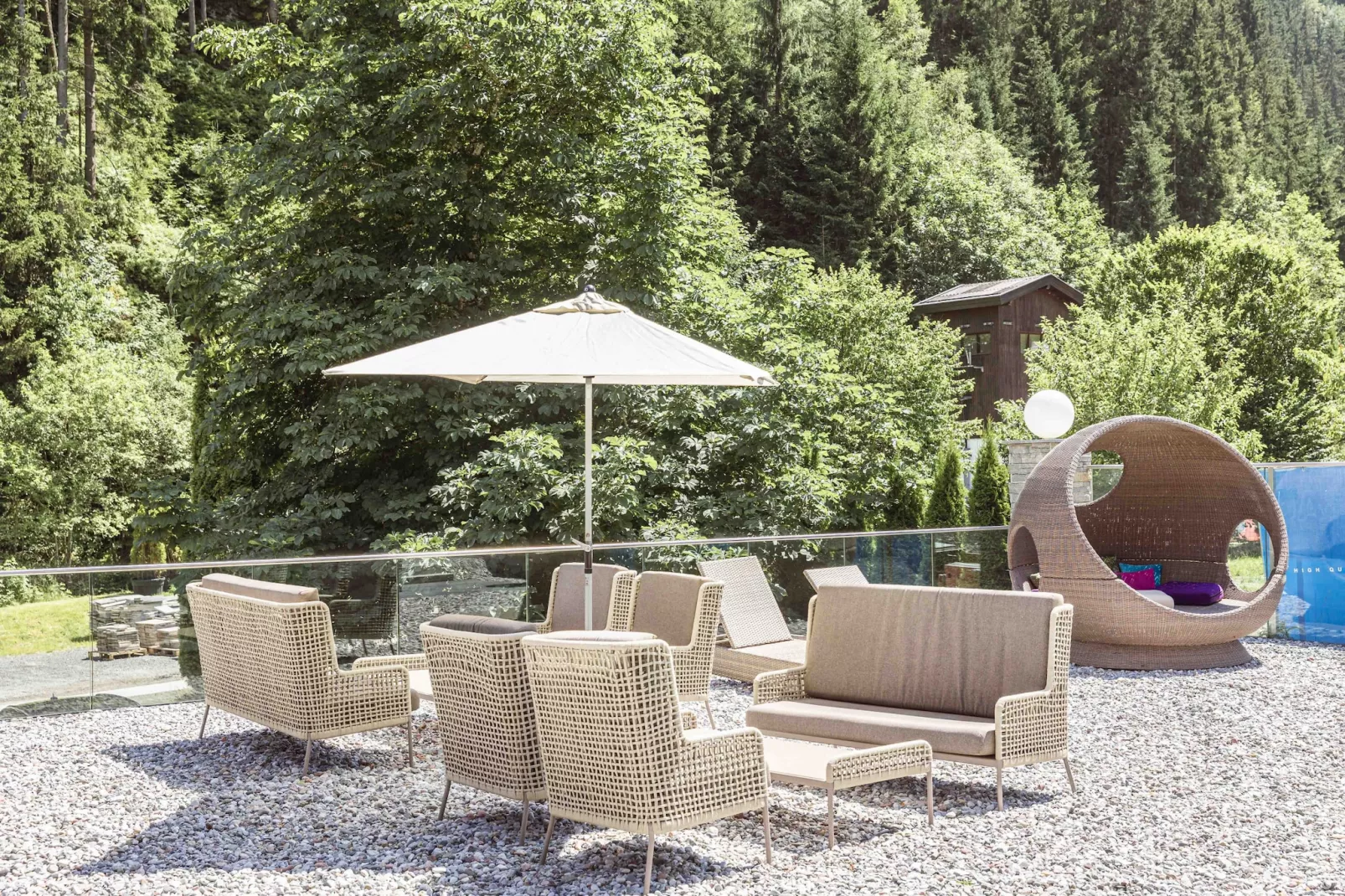 Saalbach Suite 5-Gardens summer