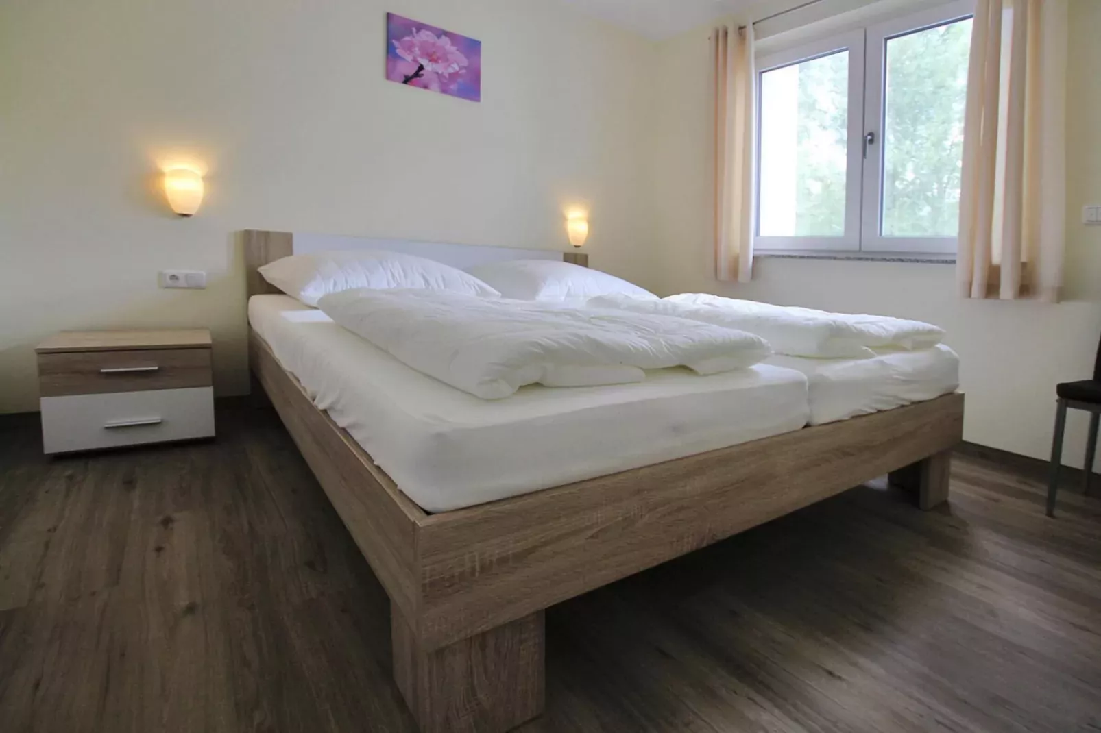 Apartment Hafenflair / Haus 3 EG-Wohnung 9 1-2 Personen-Bedroom