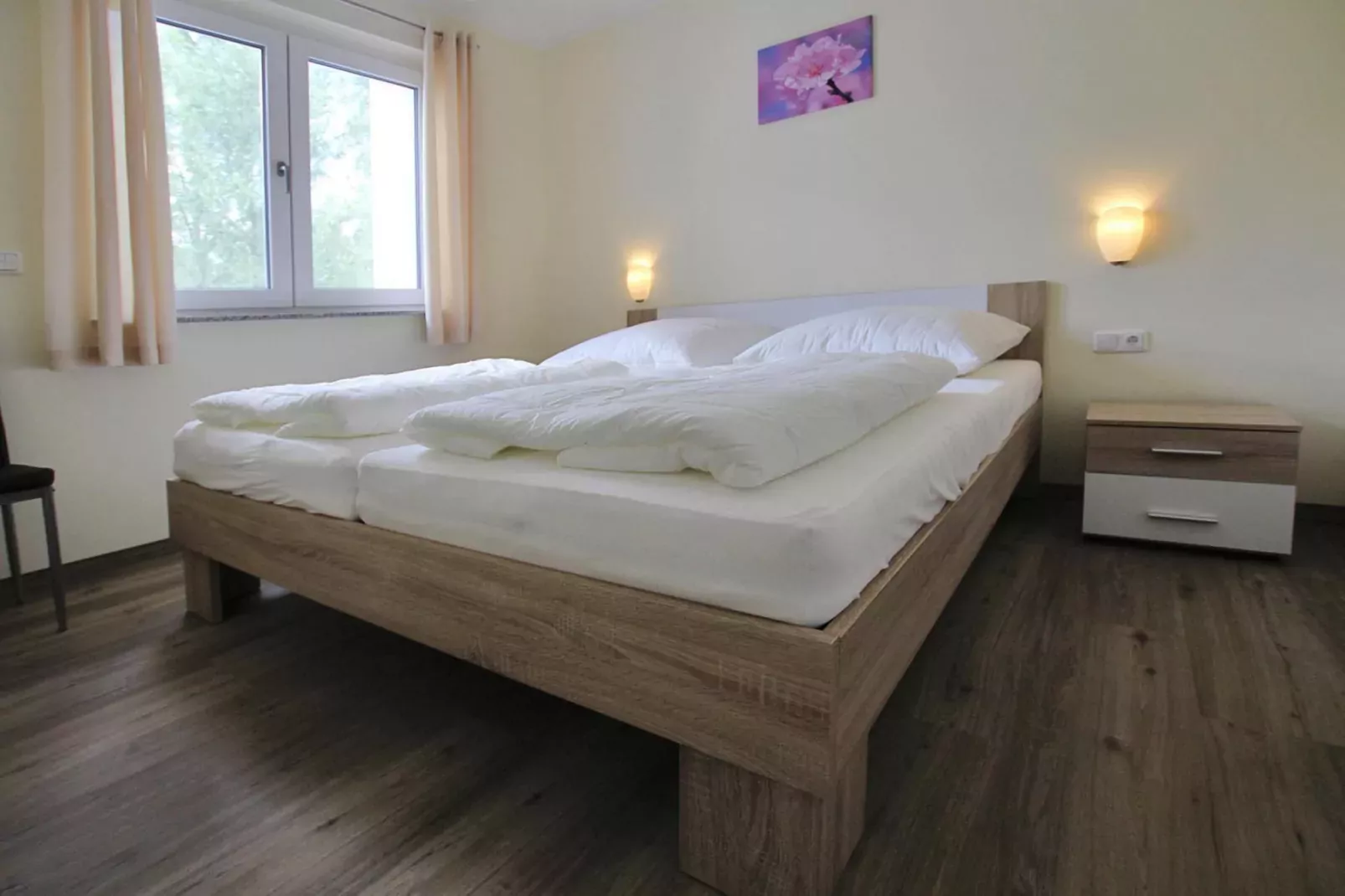 Apartment Hafenflair / Haus 3 EG-Wohnung 9 2 und 2 Personen-Bedroom