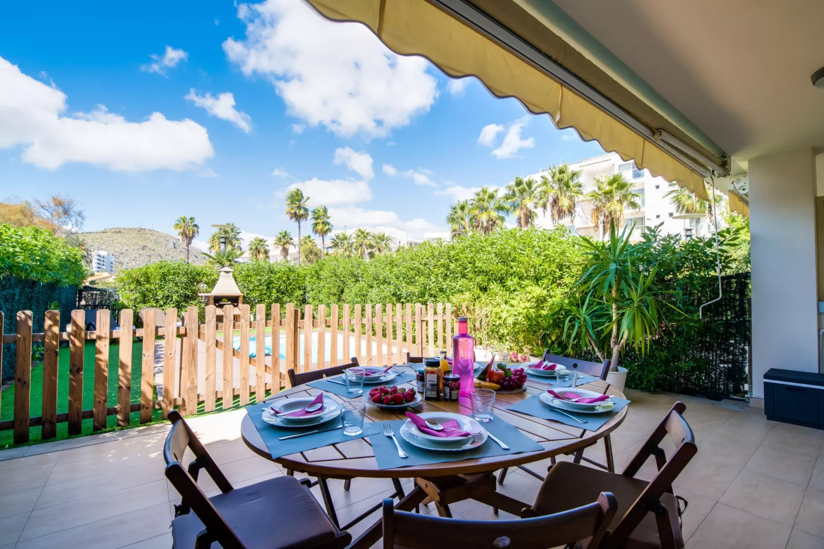 Chalet Taronger-Terrasse