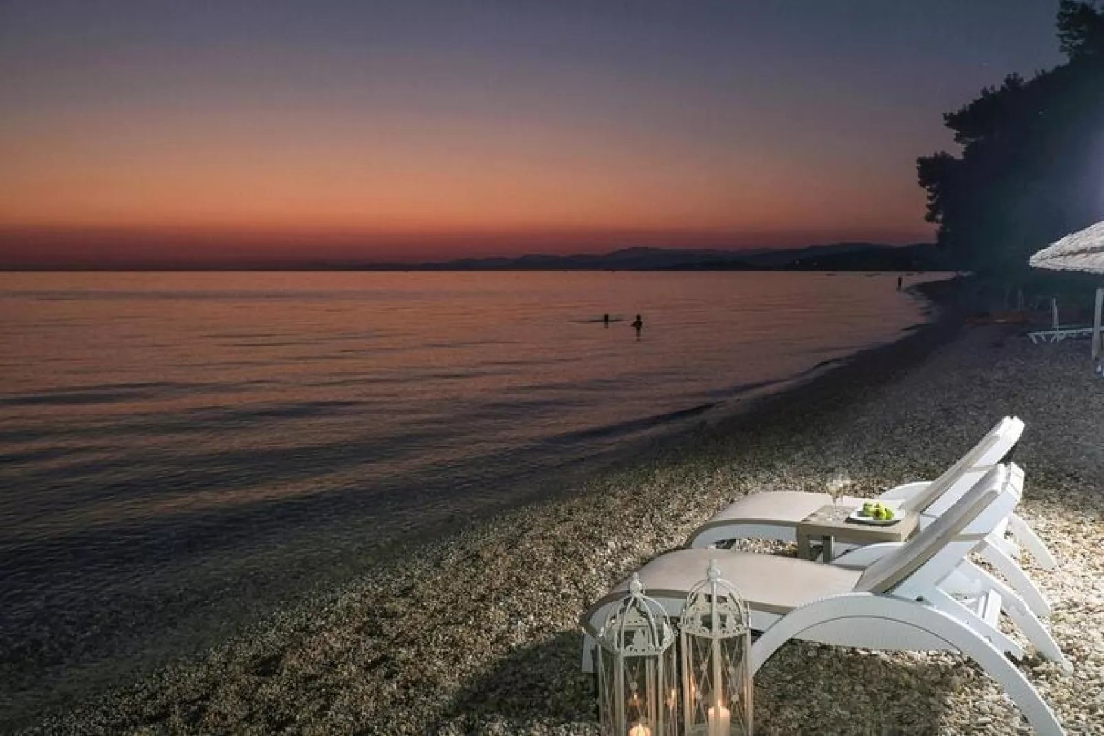 Holiday residence Acrotel Athena Villas, Elia Beach-1-bedroom-apartment ground floor-Vue sur l'eau