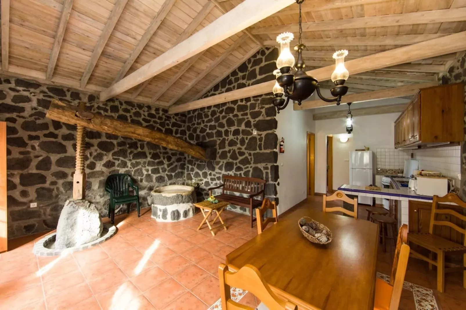 Ferienhaus in Santa Luzia // Casa do Alambique-Wohnzimmer