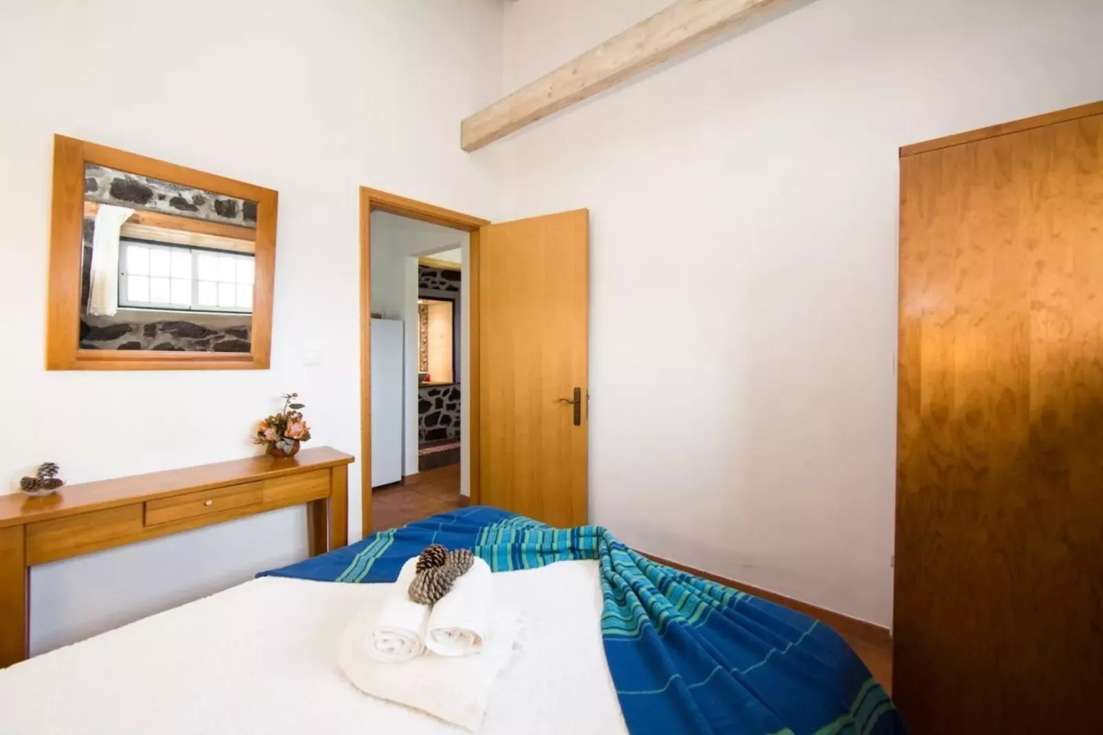 Ferienhaus in Santa Luzia // Casa do Alambique-Schlafzimmer