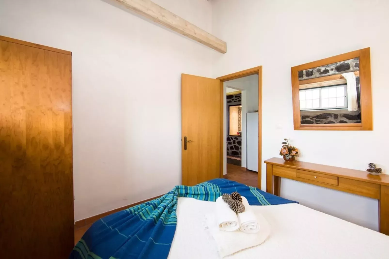 Ferienhaus in Santa Luzia // Casa do Alambique-Schlafzimmer