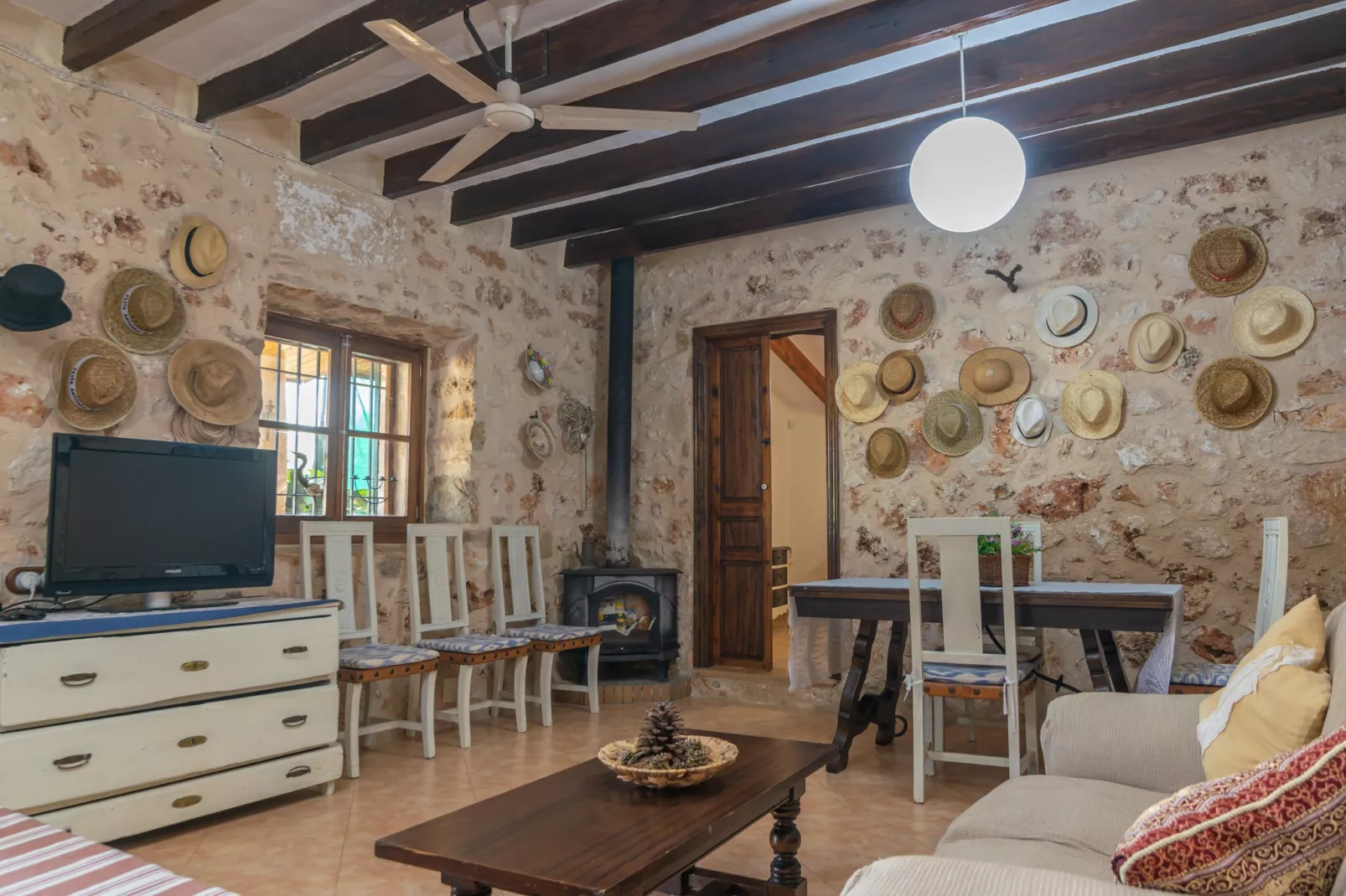 Finca Son Matginet 18-Living room