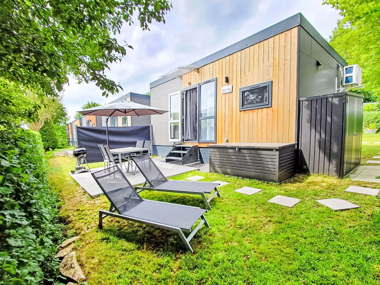 Tiny Haus am Waldsee-Draußen