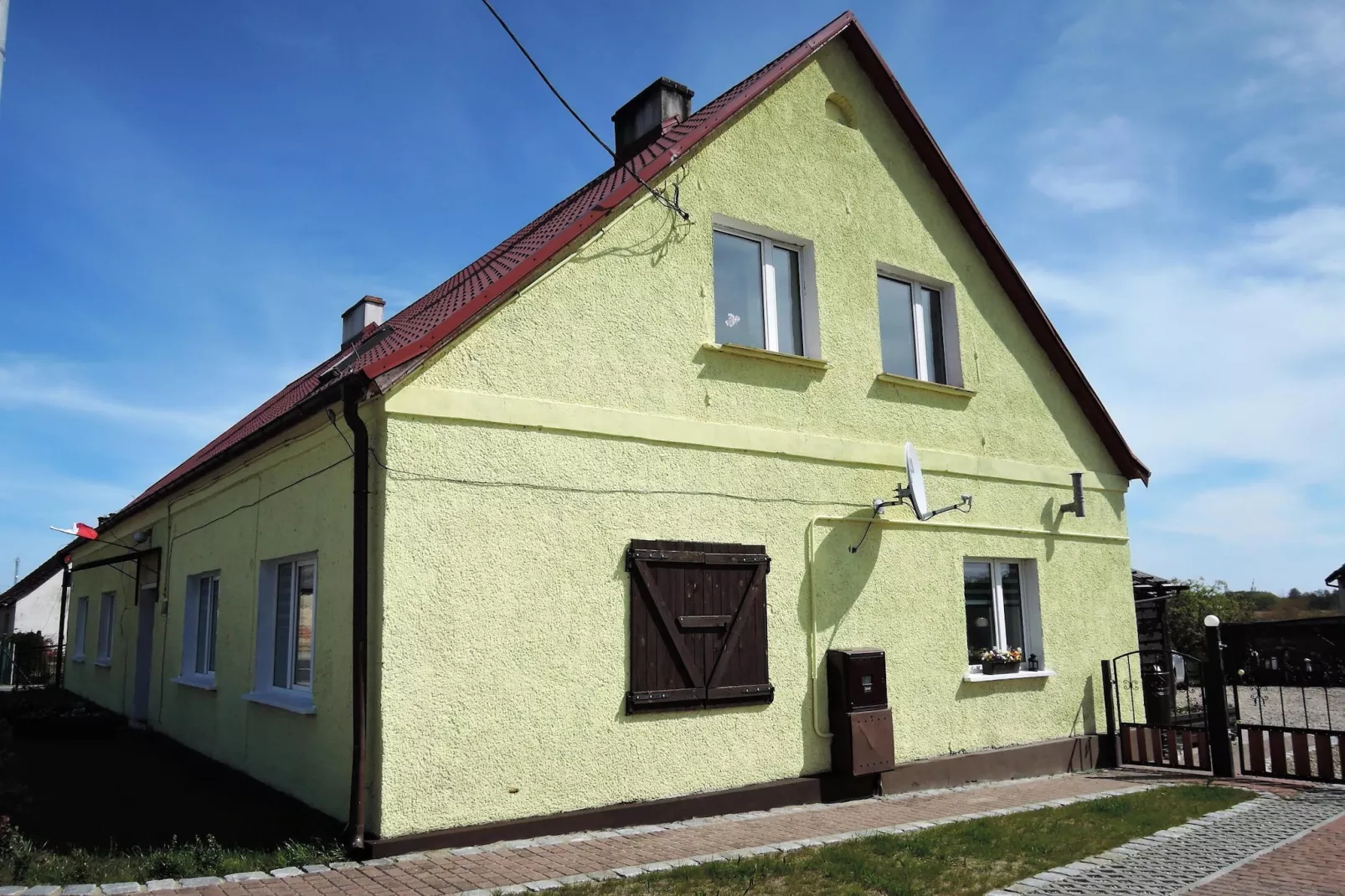 Semi-detached house Racimierz-6 Pers 65qm DOM-Exterior summer