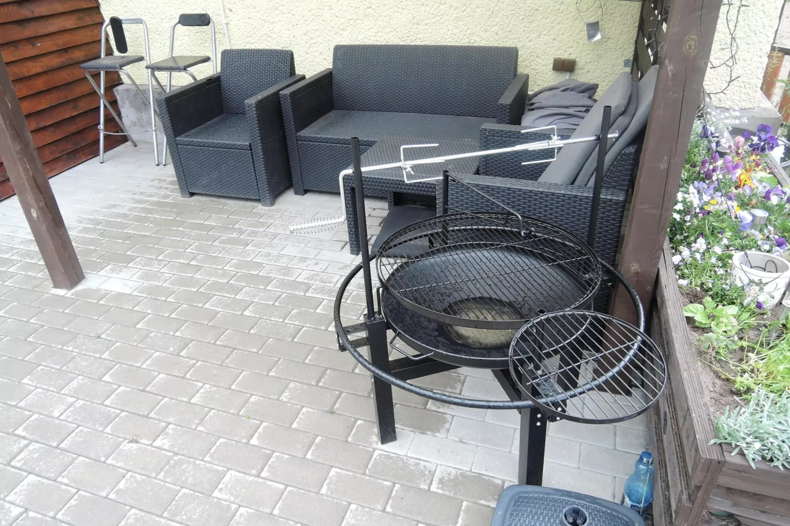 Semi-detached house Racimierz-6 Pers 65qm DOM-Living room