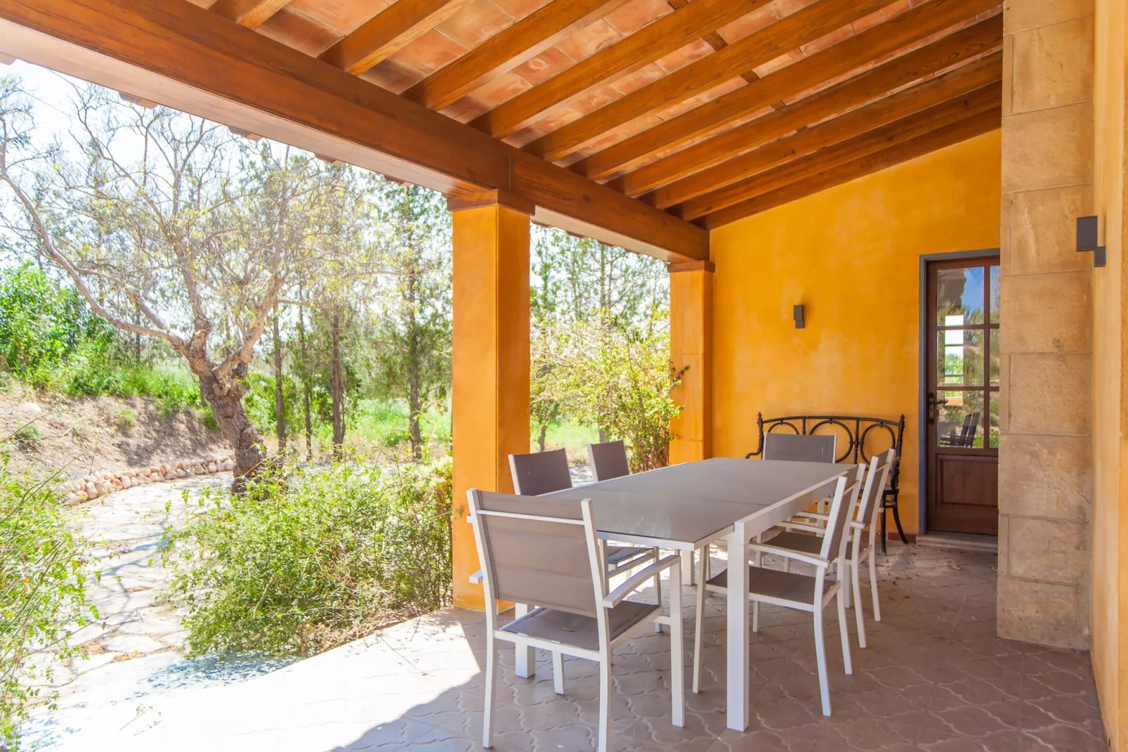 Finca Can Pol-Terrassenbalkon