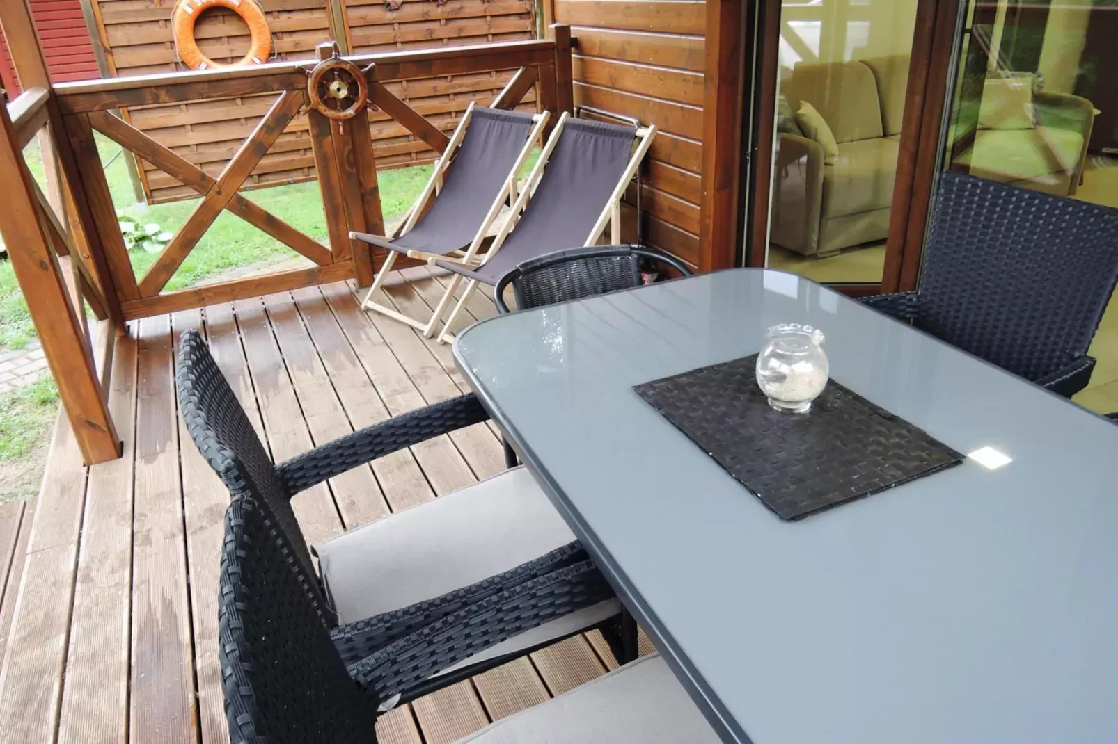 Holiday home in Stepnica for 6 persons-Terrassenbalkon