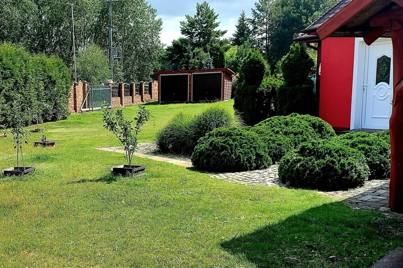 Holiday home Nowe Warpno Chick-Gardens summer
