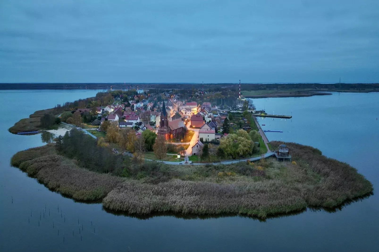 Holiday home Nowe Warpno Chick-Water view