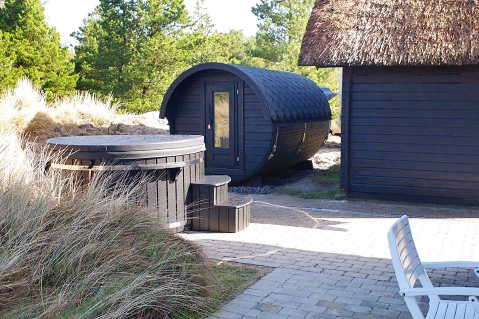 6 Personen Ferienhaus in Rømø-Wellnessbereich