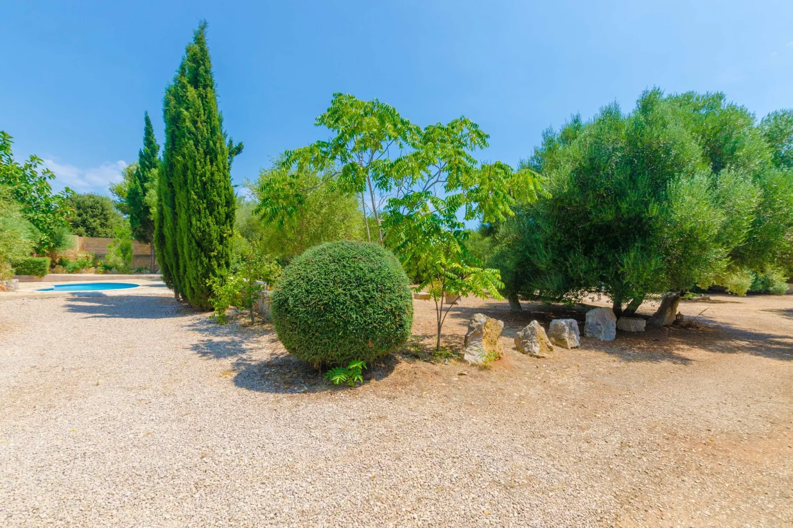 Finca Sa Plana-Gardens summer