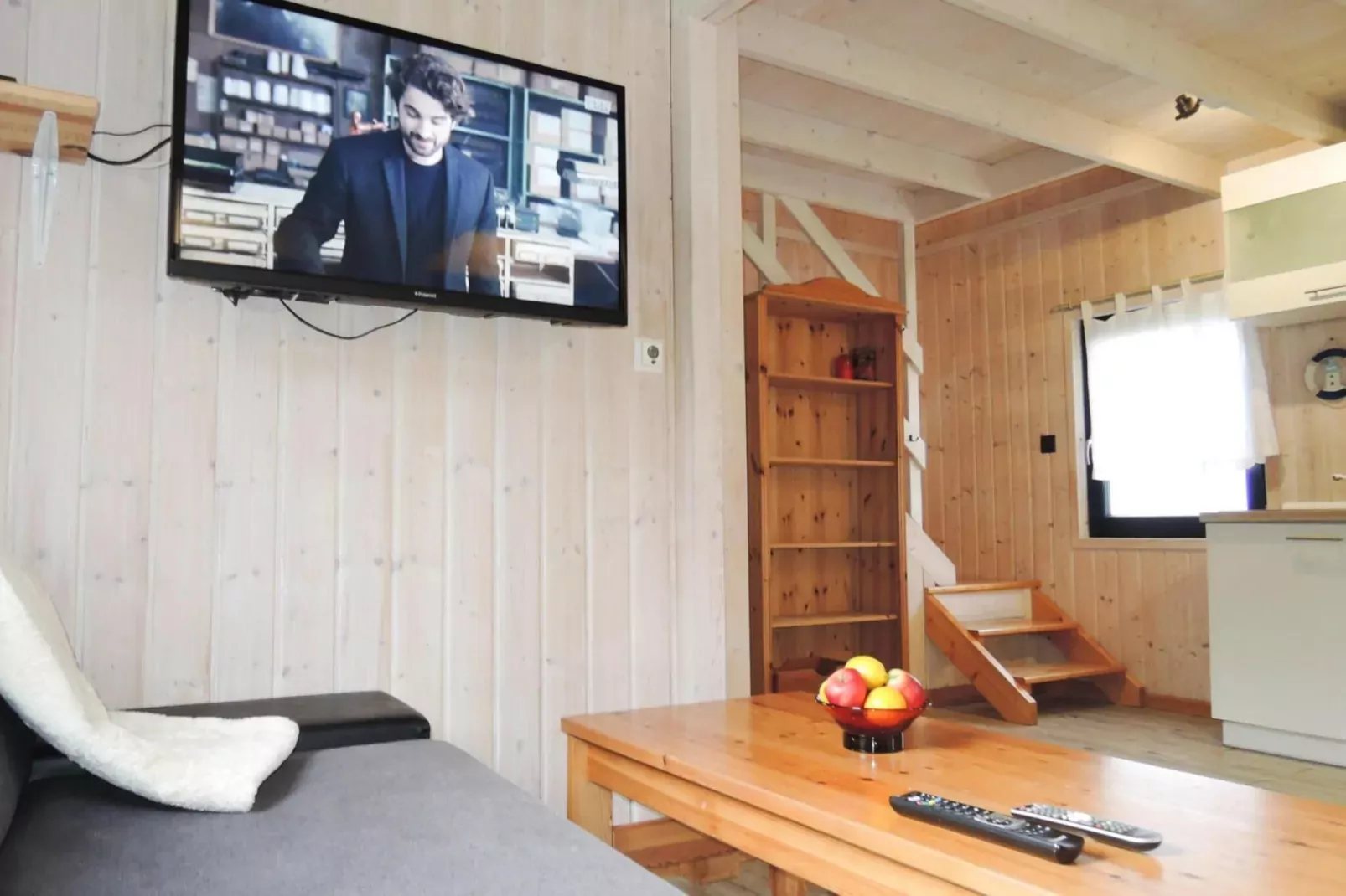 Holiday home Nowe Warpno Blau 1 for 6 persons-Living room