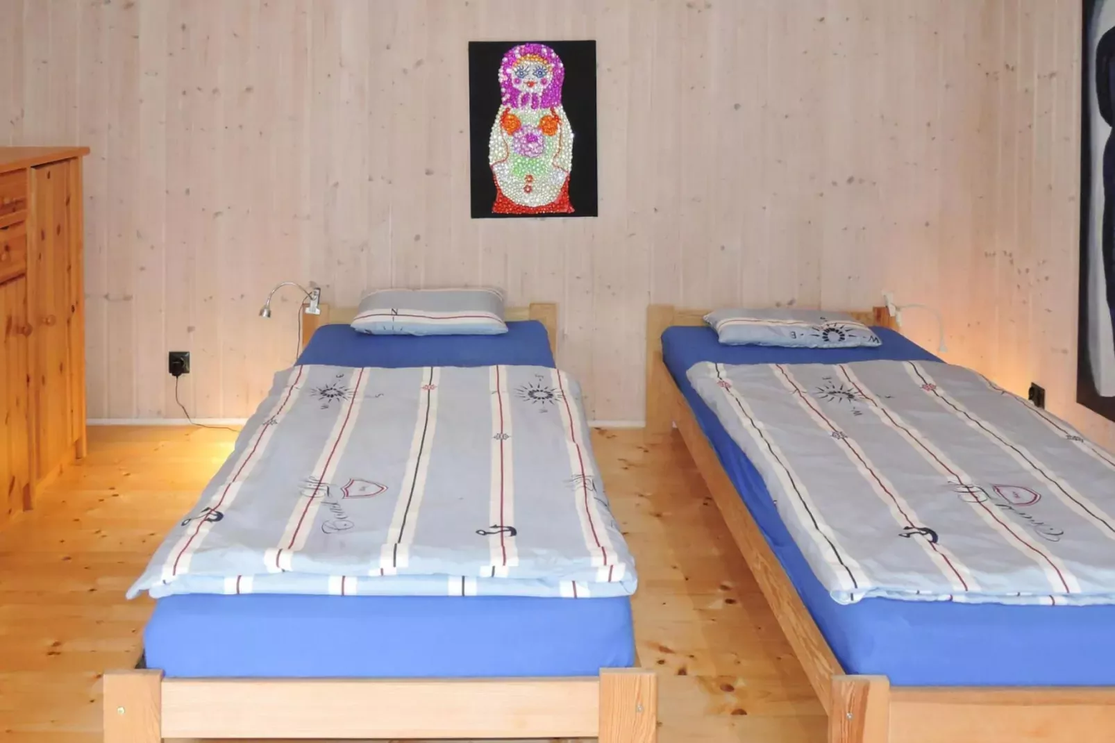 Holiday home Nowe Warpno Blau 1 for 6 persons-Bedroom