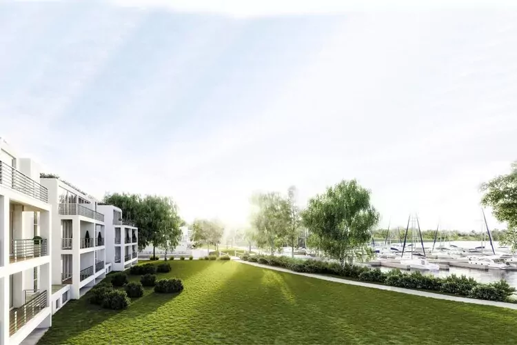 Apartments im MAREMÜRITZ Yachthafen Resort & Spa / Fortuna Suite Landseite 2 Personen und 1 Kind 3-15 Jahre-Exterior summer