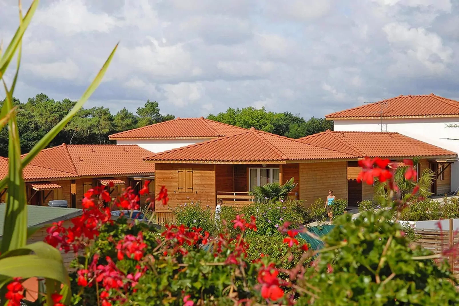 Residence Les Hameaux de la Chalosse Cassen // 2pcs 4 pers-Extérieur été