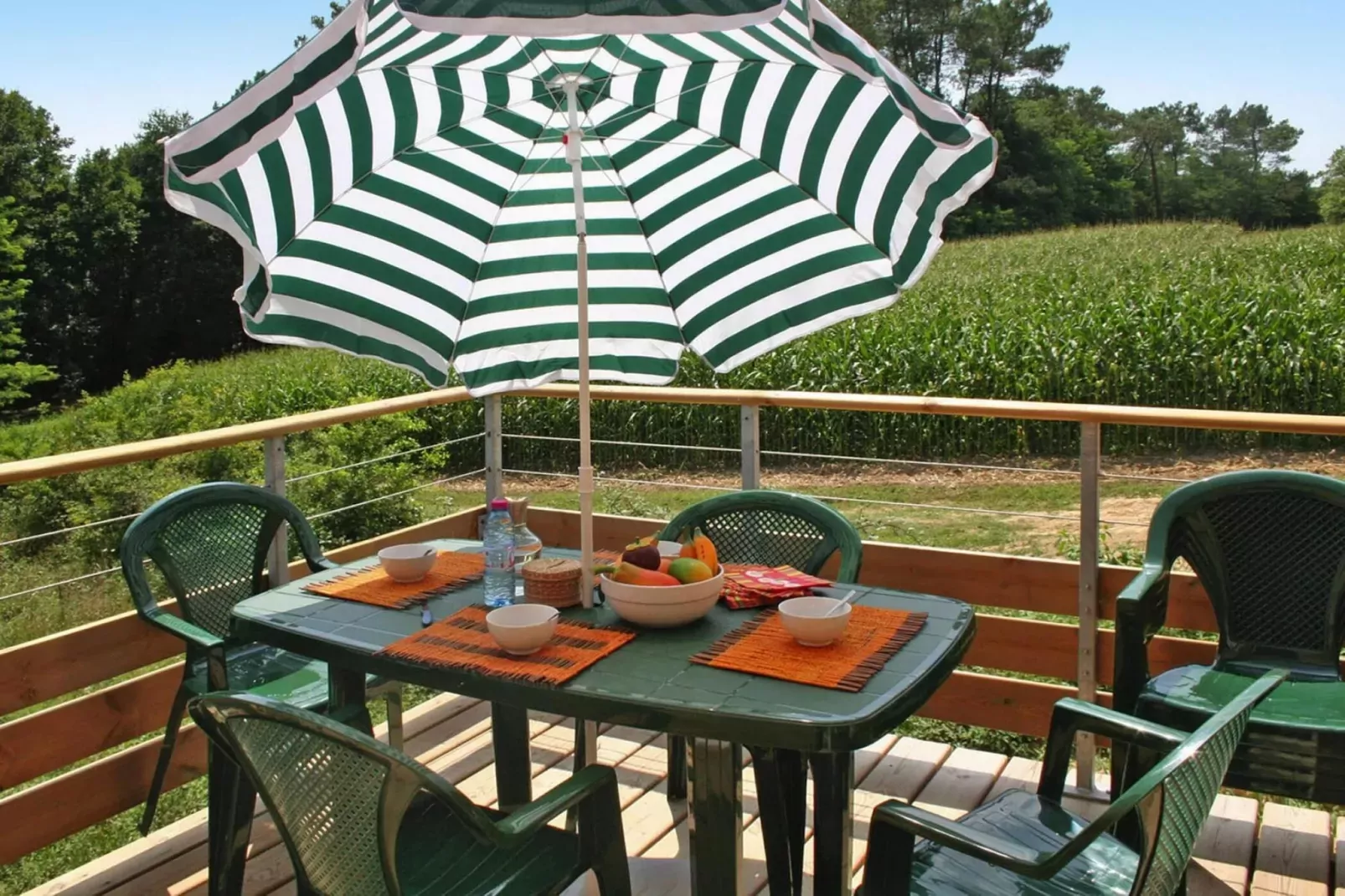 Residence Les Hameaux de la Chalosse Cassen // 2pcs 4 pers-Balcon-terrasse