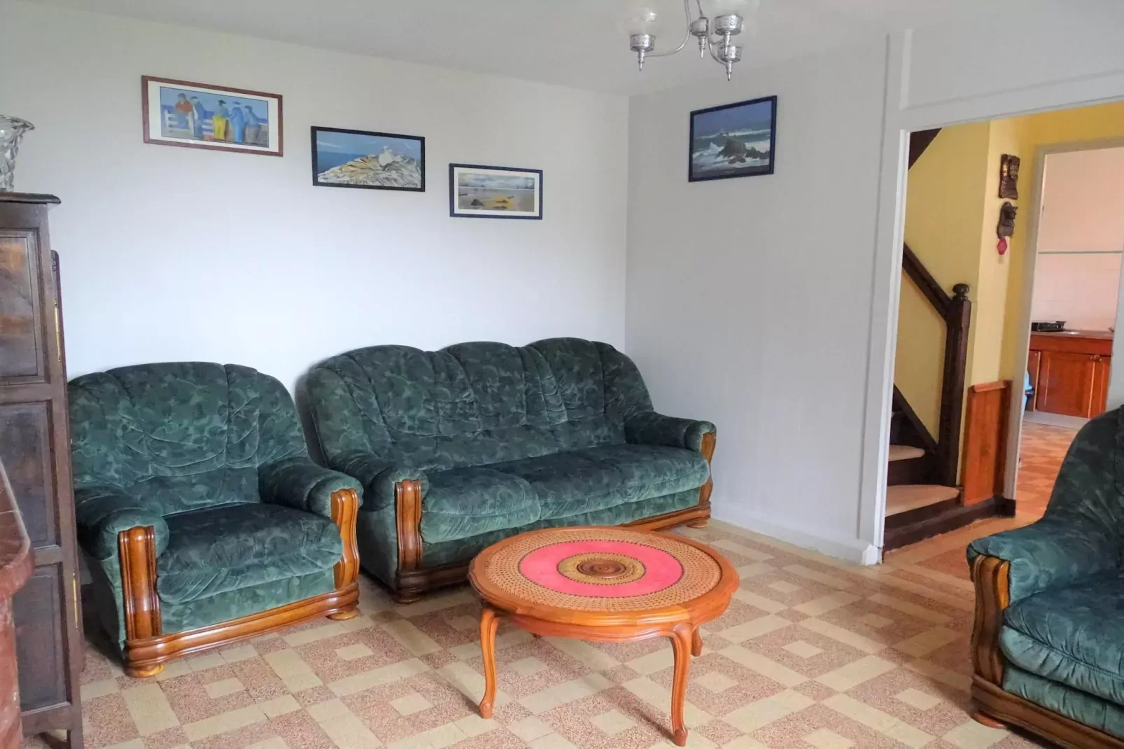 Holiday home Plogoff-Living room