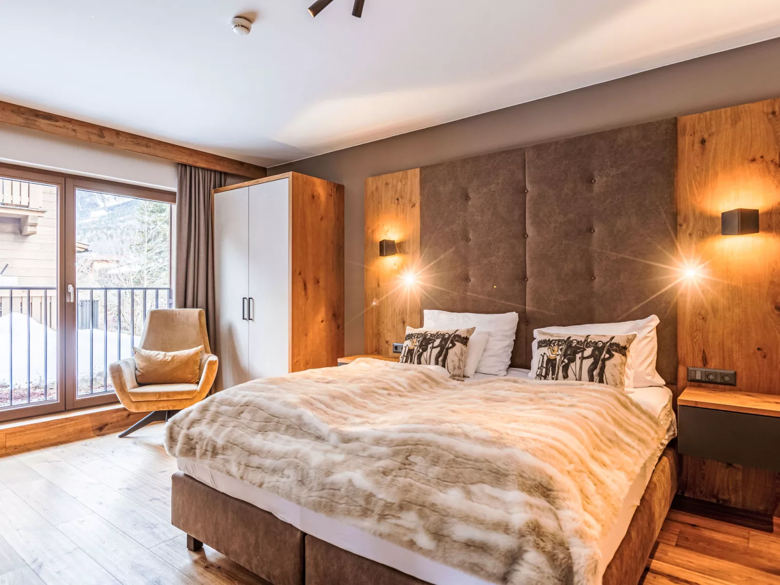 Chalet mit 4 Schlafzimmern-Dedans