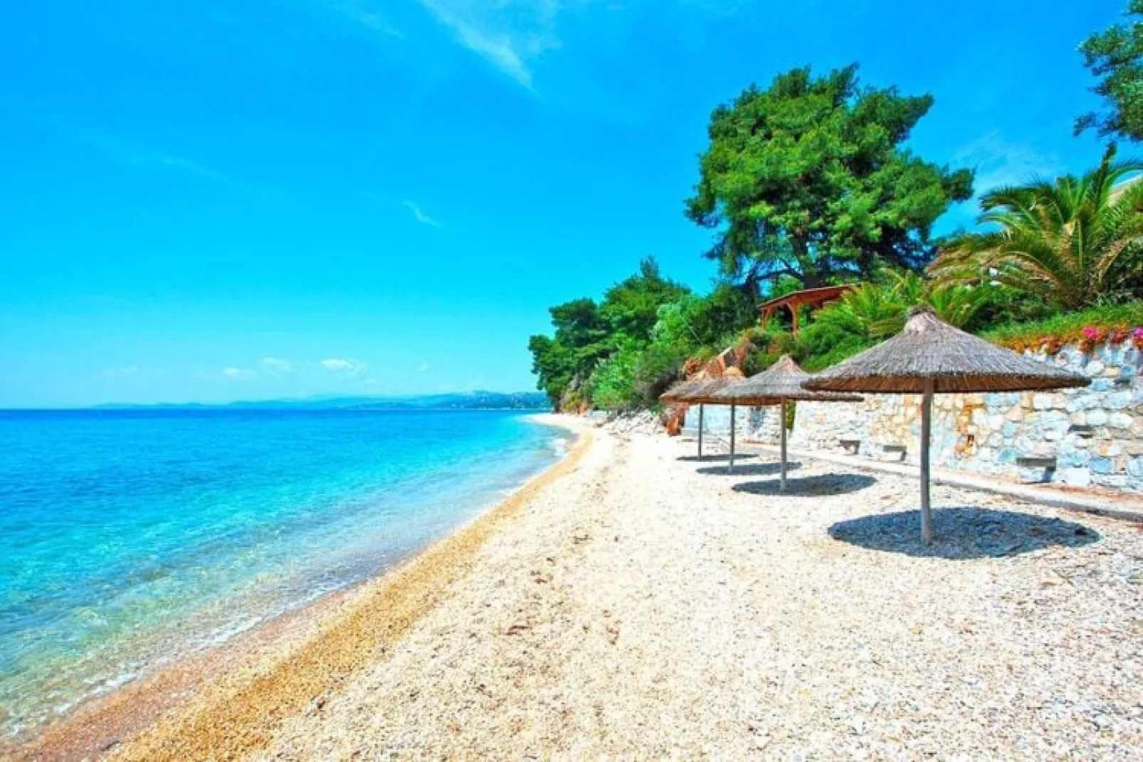 Holiday residence Acrotel Athena Villas, Elia Beach-1-bedroom-apartment ground floor-Vue sur l'eau