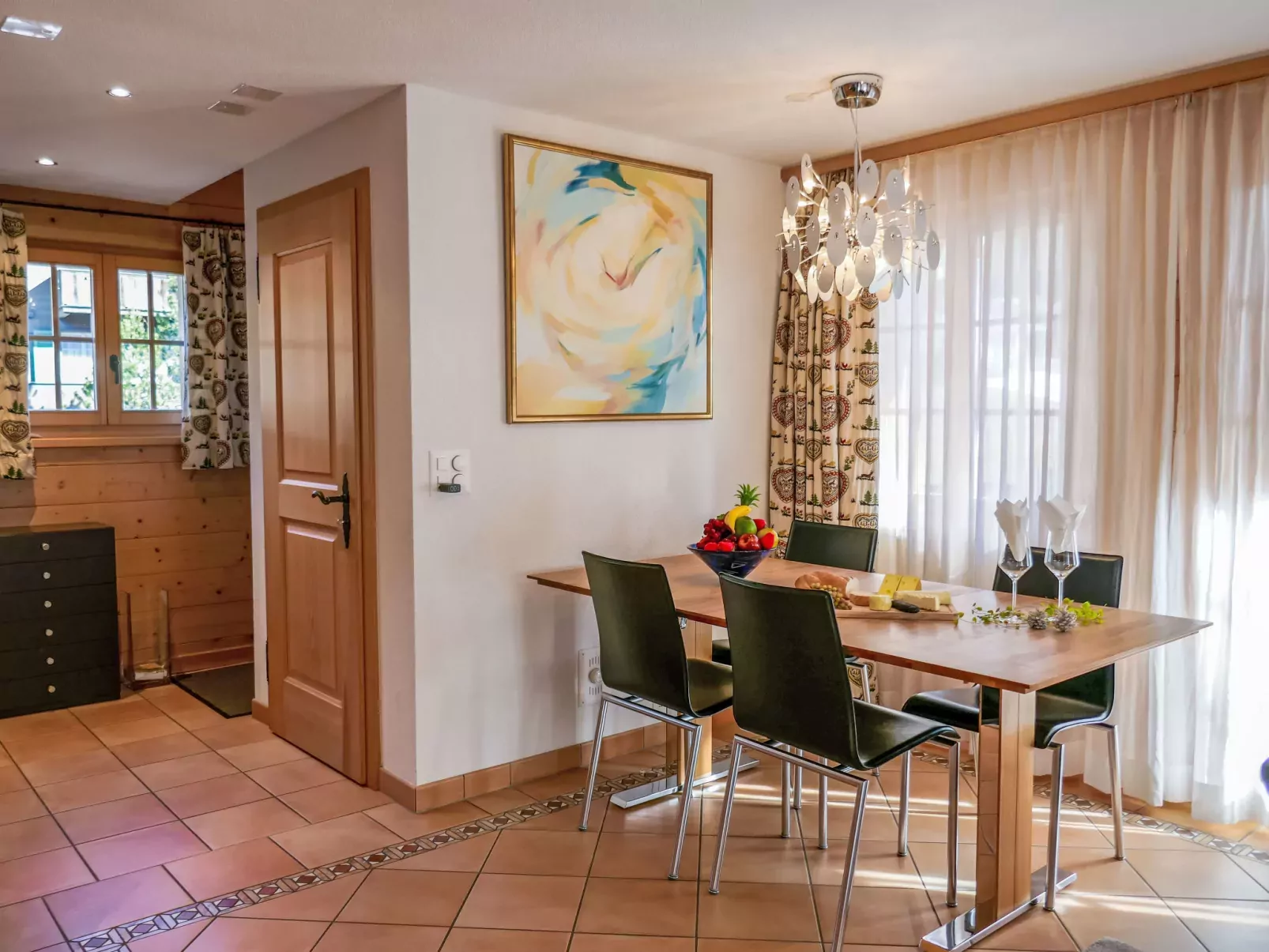 Chalet Pfingstrose-Dedans