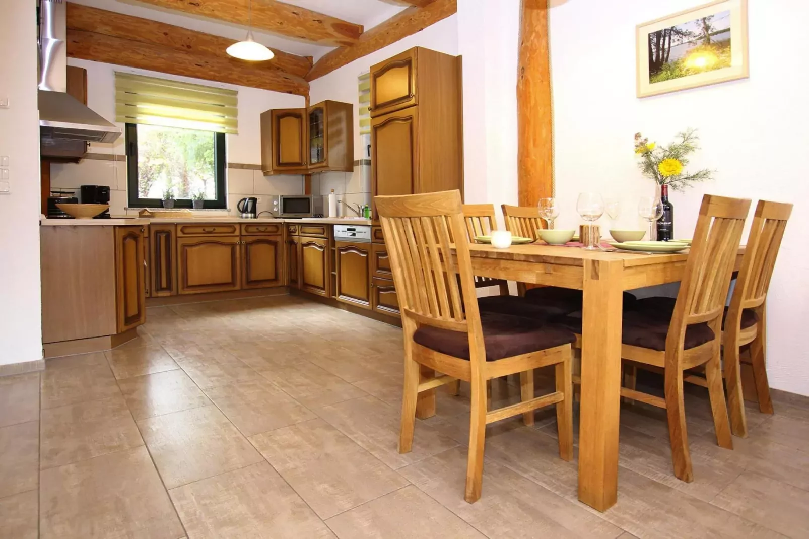 Ferienhaus Waldblick 85 qm-Dining room