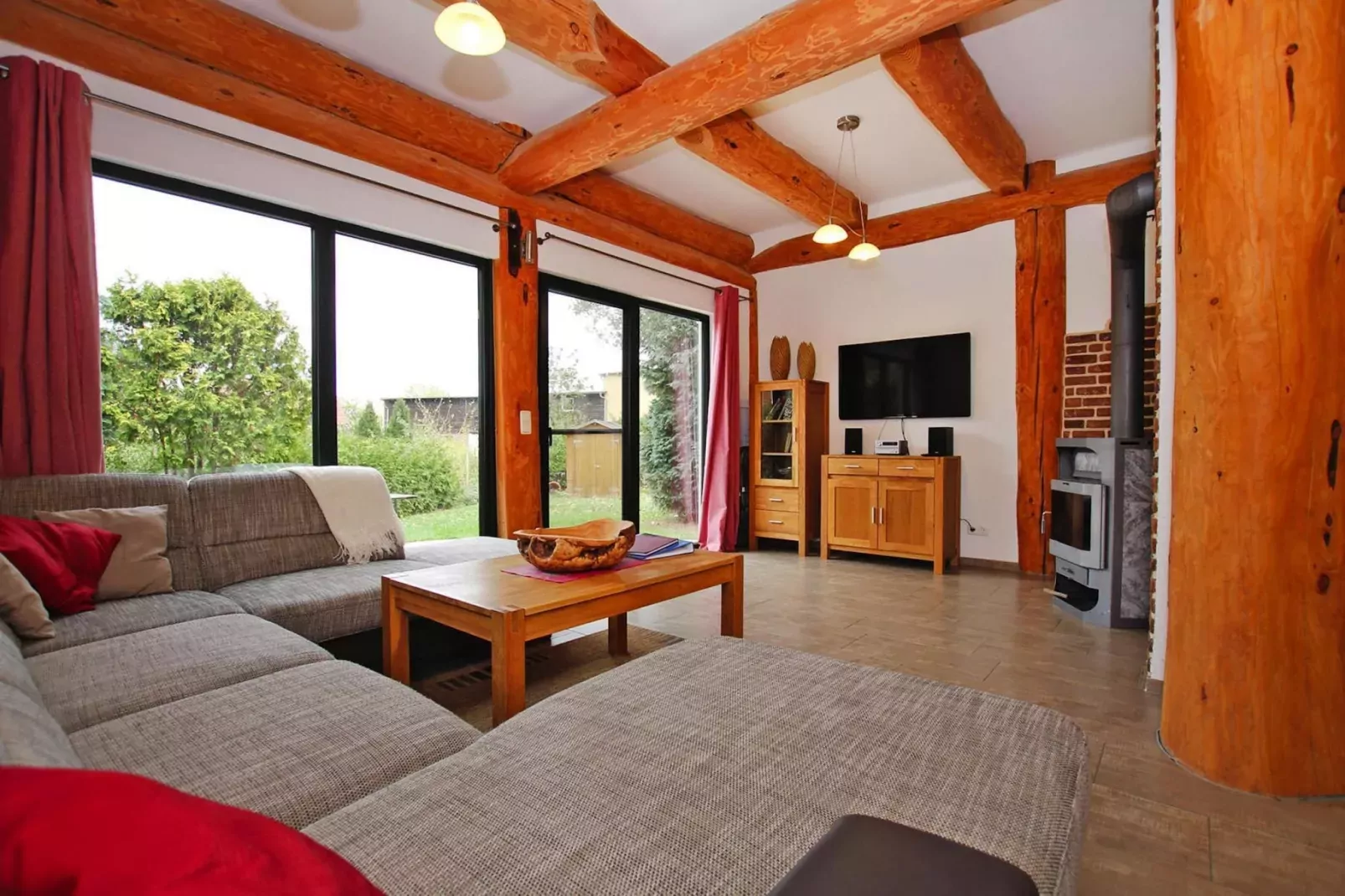 Ferienhaus Waldblick 85 qm-Living room