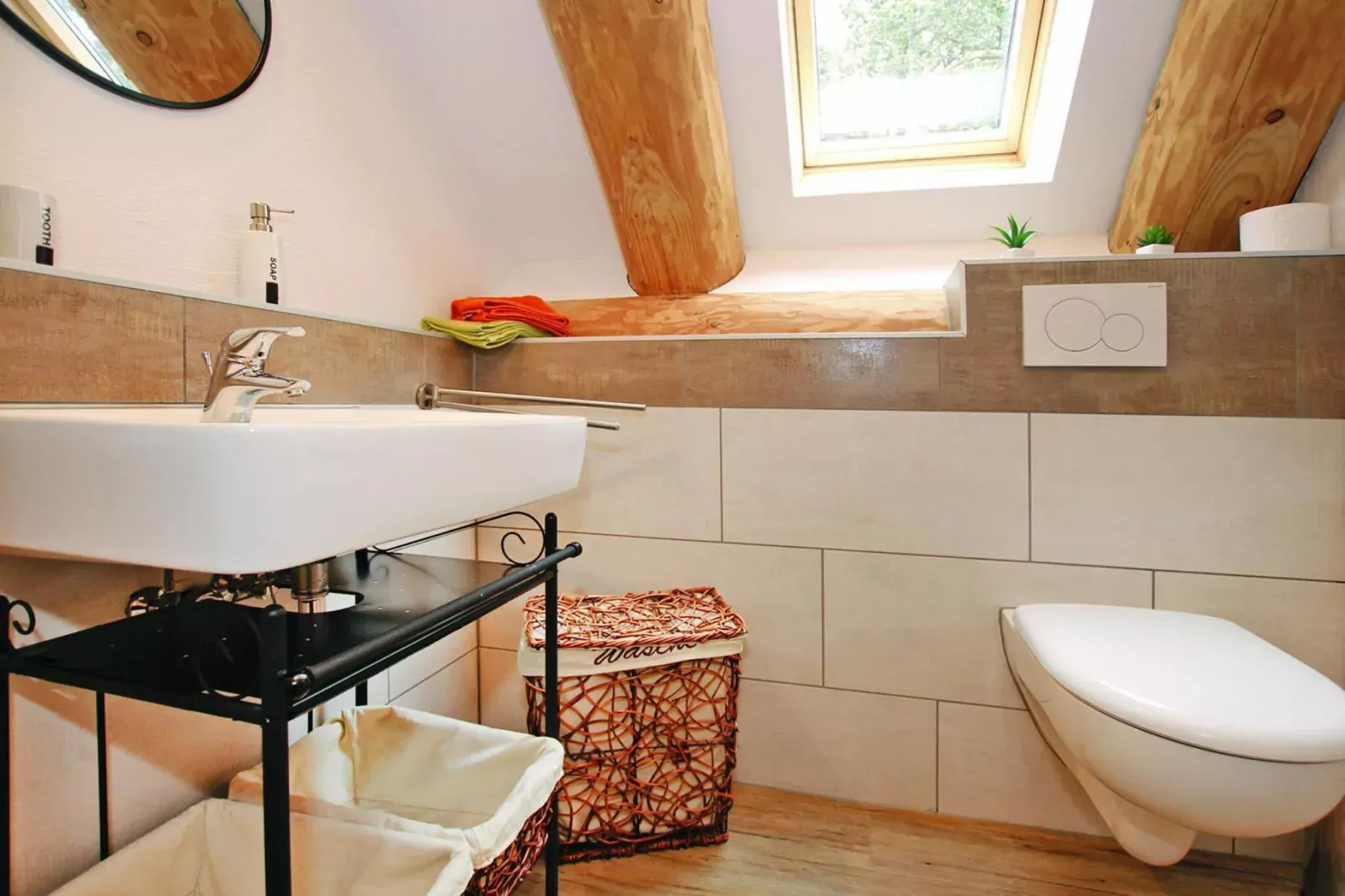 Ferienhaus Waldblick 85 qm-Bathroom