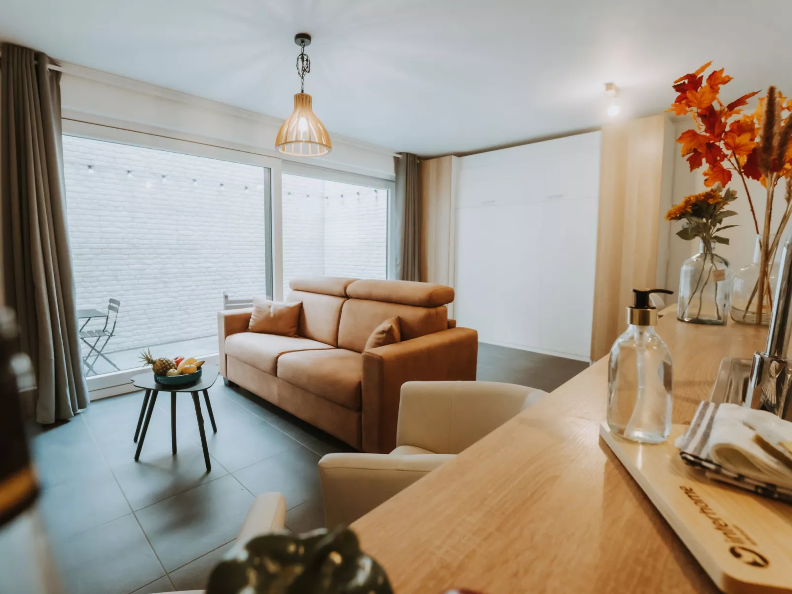 Oasi with parking and terrace-Inside
