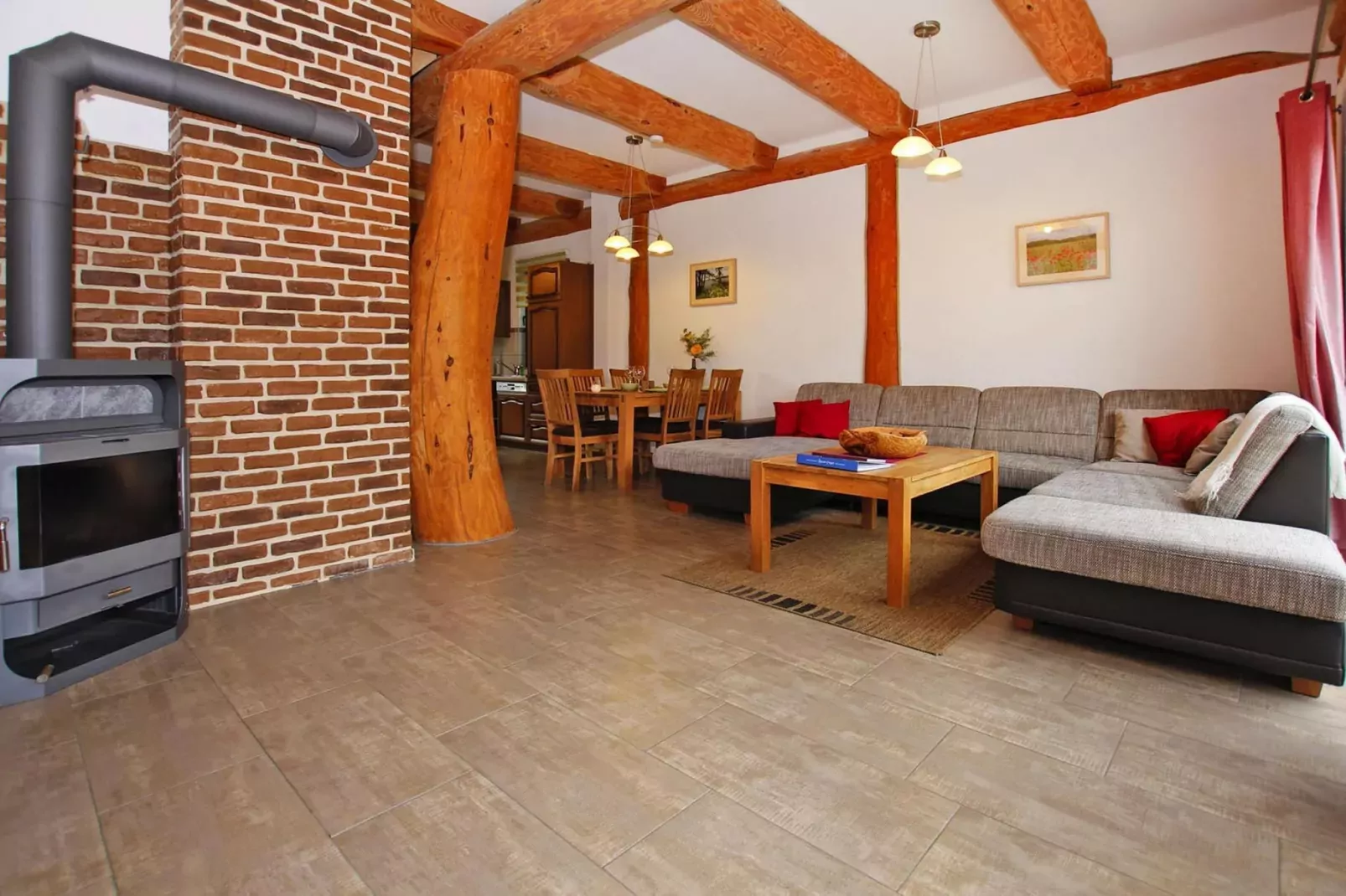 Ferienhaus Waldblick 85 qm-Living room