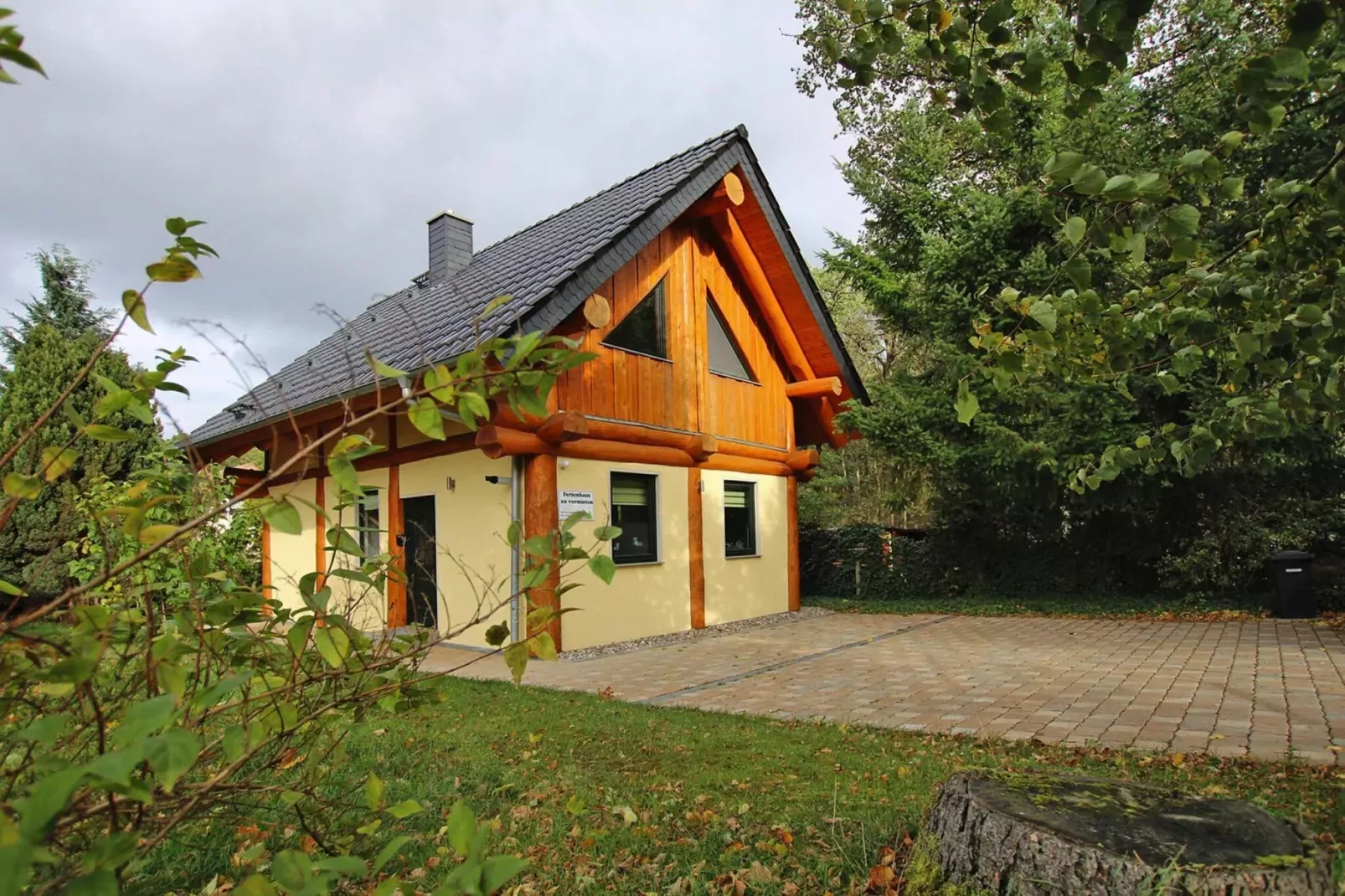 Ferienhaus Waldblick 85 qm-Exterior summer