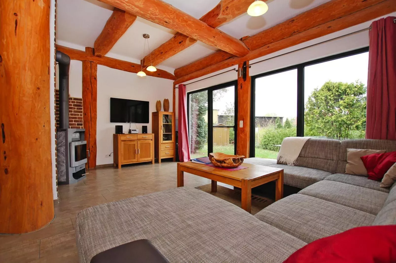Ferienhaus Waldblick 85 qm-Living room