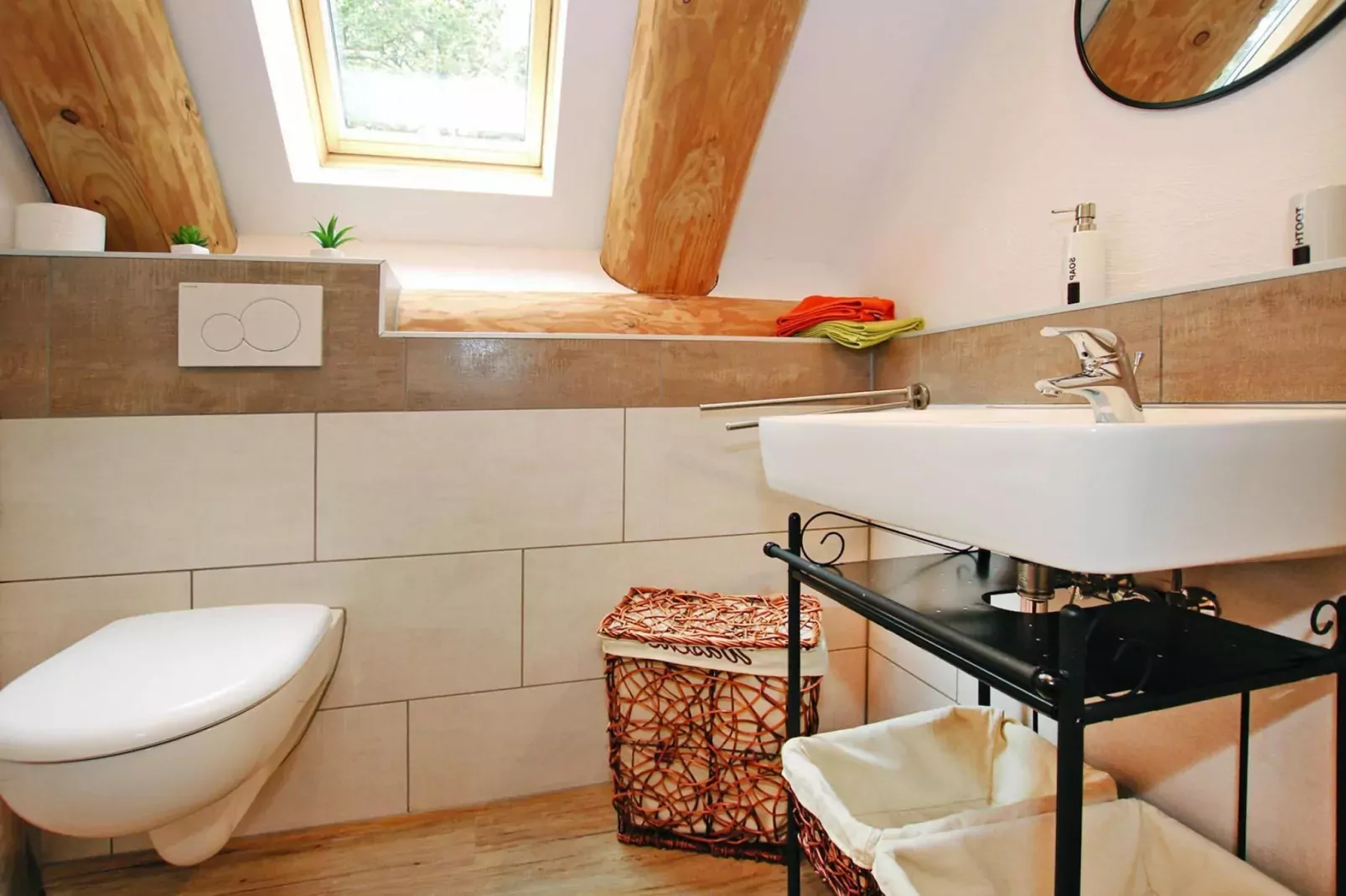 Ferienhaus Waldblick 85 qm-Bathroom