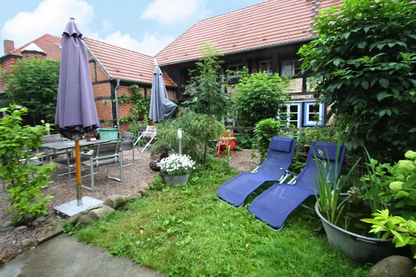 Wallstraße 47 qm Plau am See-Balcon-terrasse