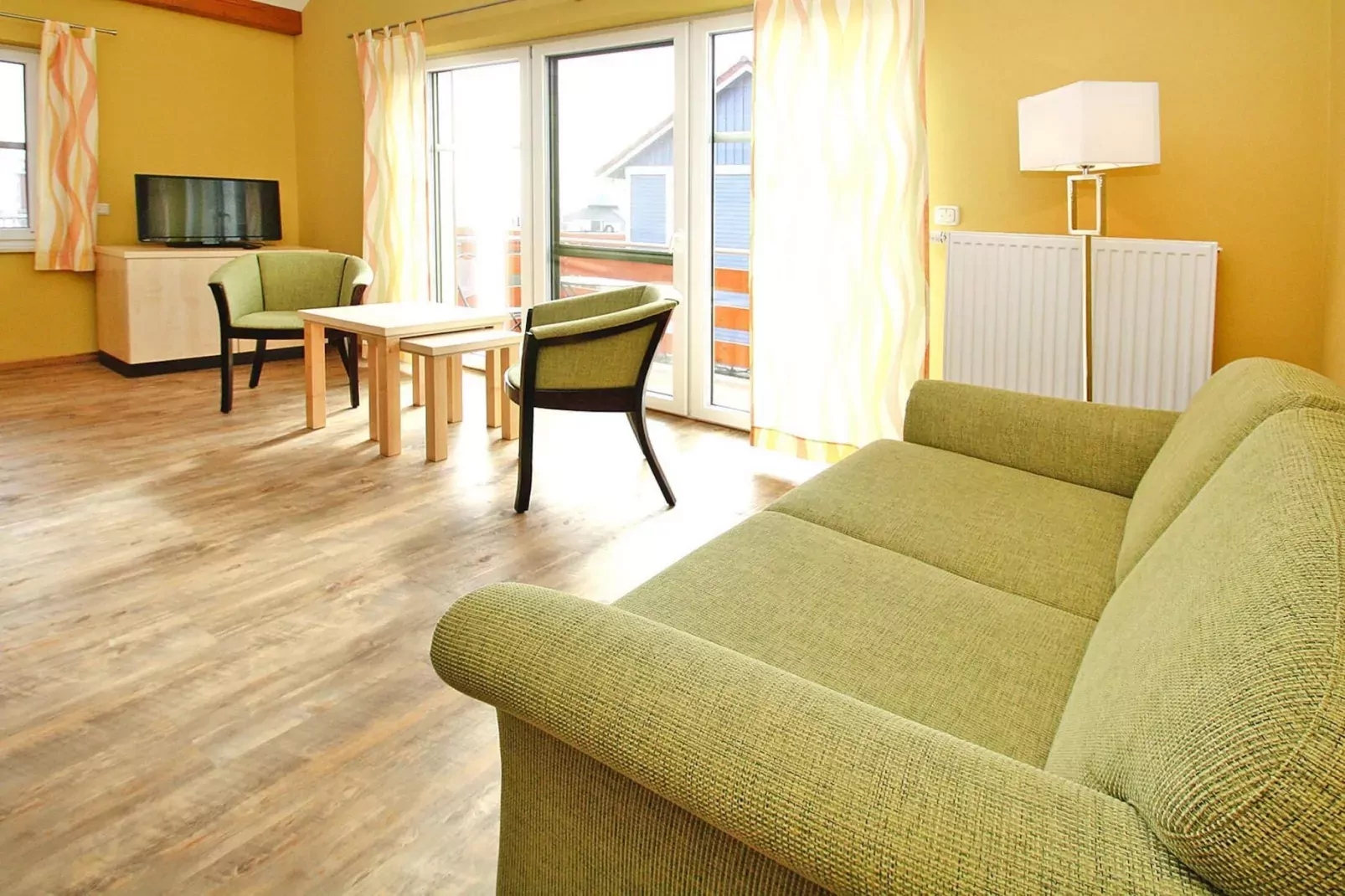Appartementhaus am Leuchtturm / Fewo EG 70 qm-Living room