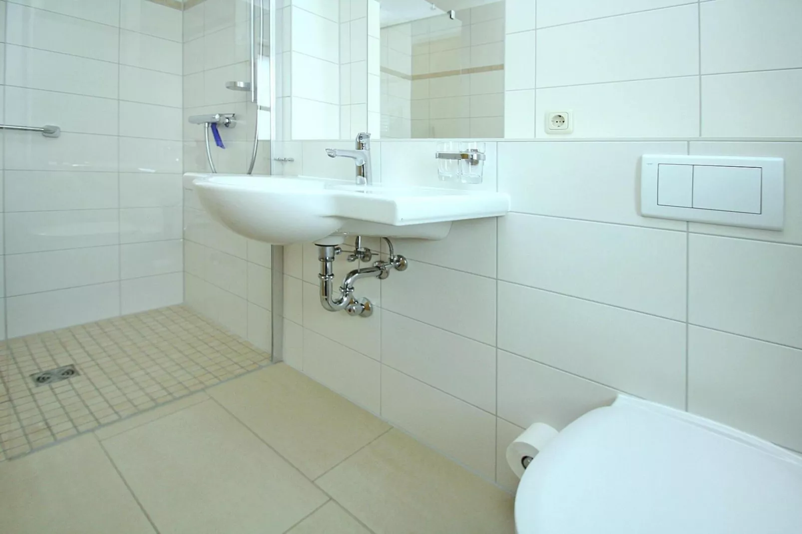 Appartementhaus am Leuchtturm / Fewo Kalkofen 30 qm-Bathroom